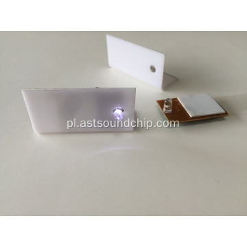 Akrylowy wyświetlacz z modułem LED, akrylowa naklejka cenowa LED, pudełko akrylowe Led do metki cenowej